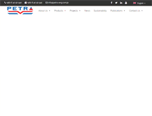 Tablet Screenshot of petra-eng.com